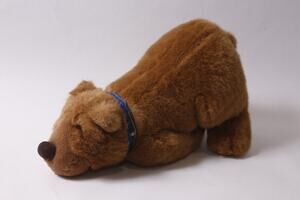 Vintage A&A Funny Medium Plush Bear Sliding 16" Soft Toy ~ 260622-WH 1284